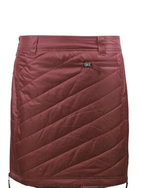 Skhoop Women's Quilted Sandy Short Skirt in Dusty Rose